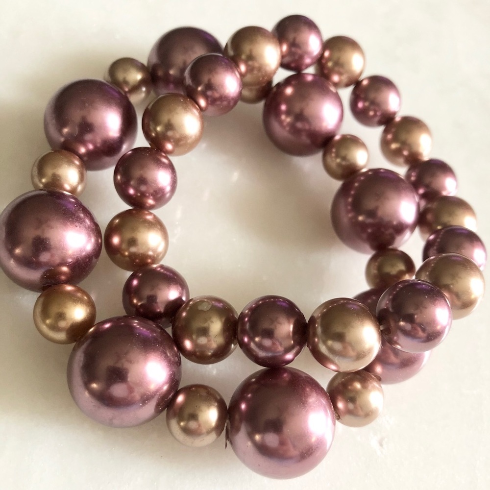 Blushing Bubble Bracelet Set